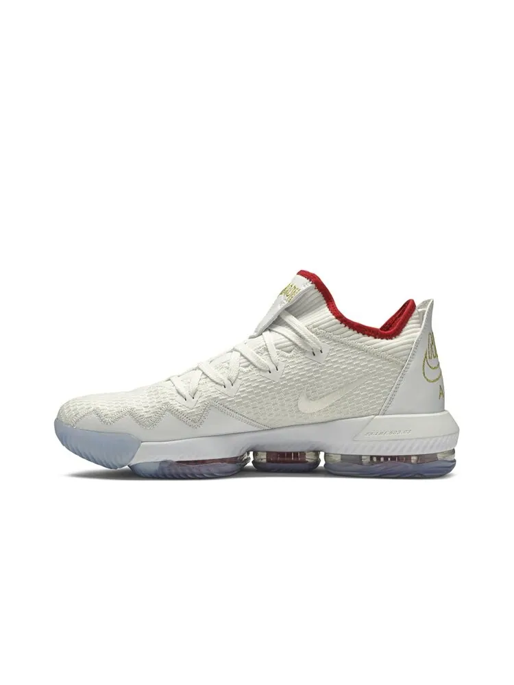 Кроссовки Nike LeBron 16 Low 'Draft Night' — изображение 3 из 4, белый