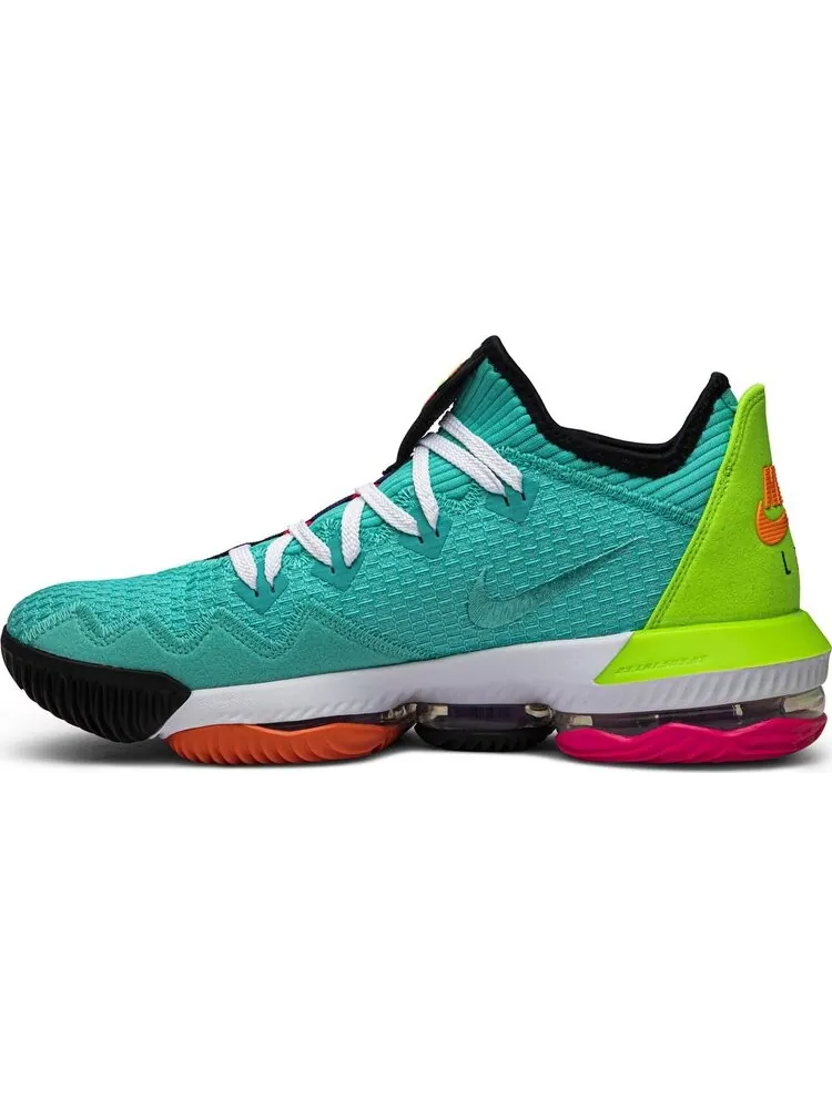Кроссовки Nike LeBron 16 Low 'Air Max Trainer 2' — изображение 3 из 8, бирюзовый