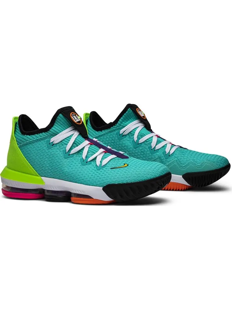 Кроссовки Nike LeBron 16 Low 'Air Max Trainer 2' — изображение 8 из 8, бирюзовый