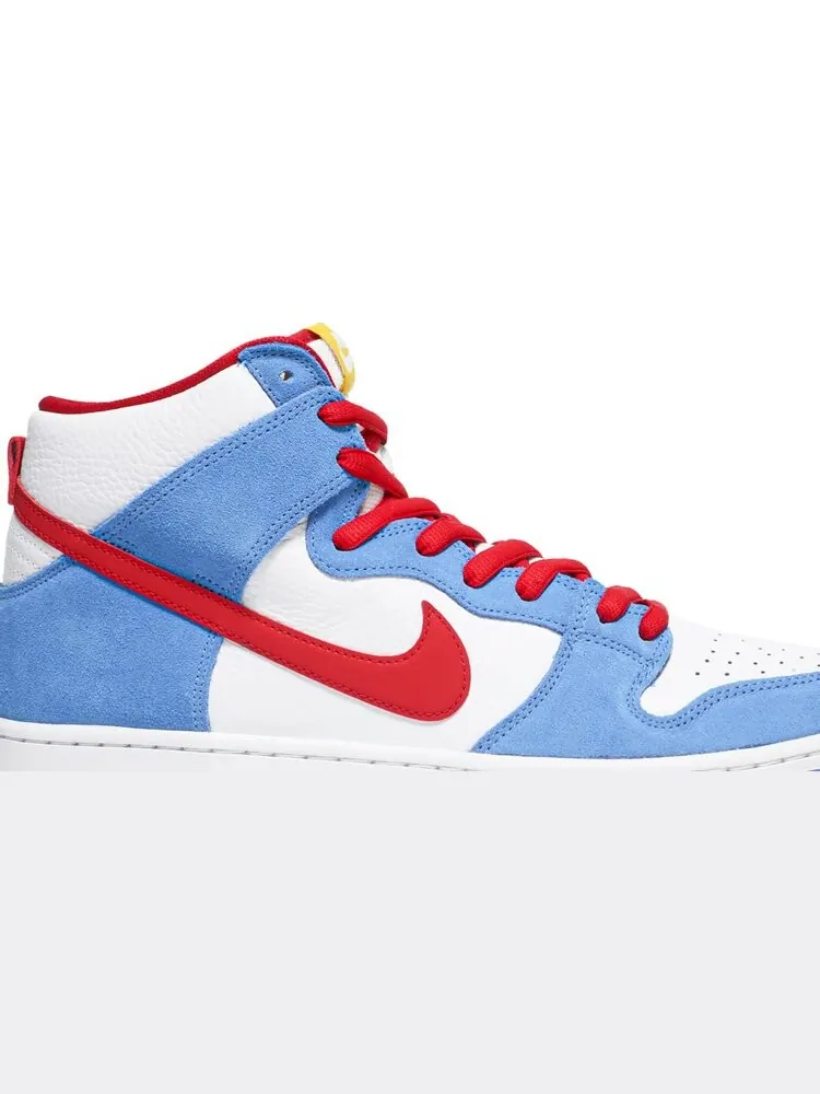 Кроссовки Nike Dunk High SB 'Doraemon' — изображение 2 из 8, синий