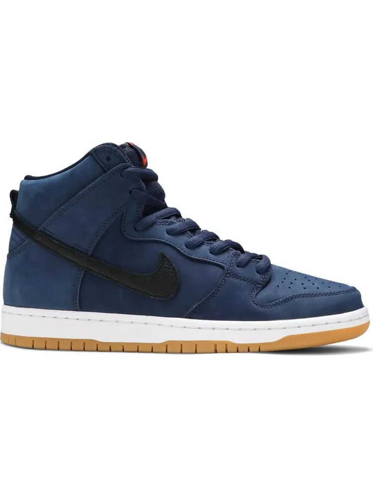 Кроссовки Nike Dunk High Pro ISO SB 'Orange Label - Midnight Navy' — изображение 1 из 8, синий
