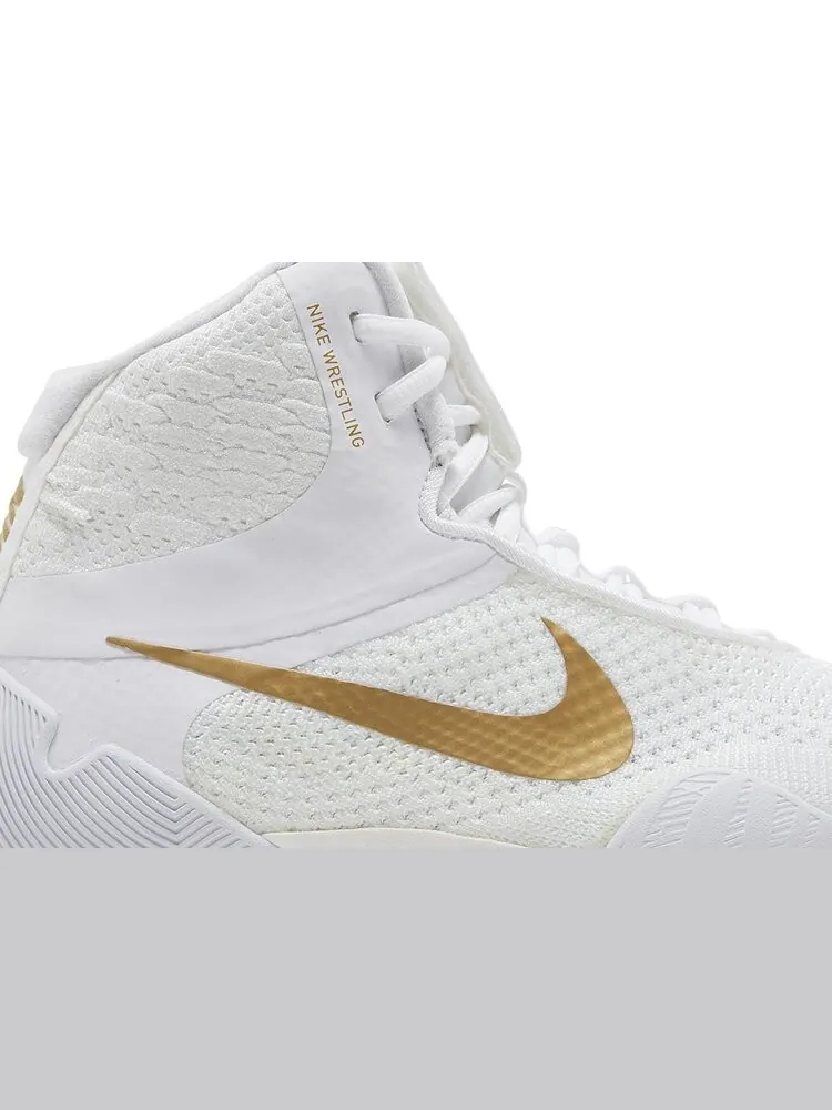 Кроссовки Nike Tawa 'White Metallic Gold' — изображение 2 из 4, белый