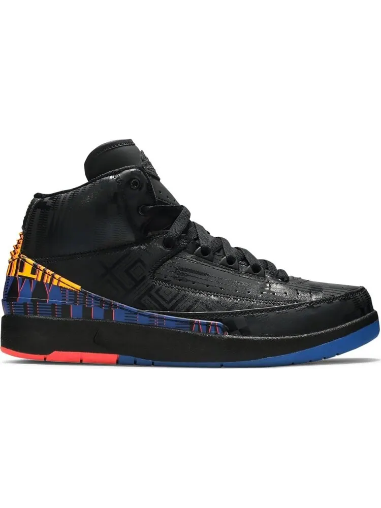 Кроссовки Air Jordan 2 Retro GS Black History Month 2019 — изображение 1 из 8, черный