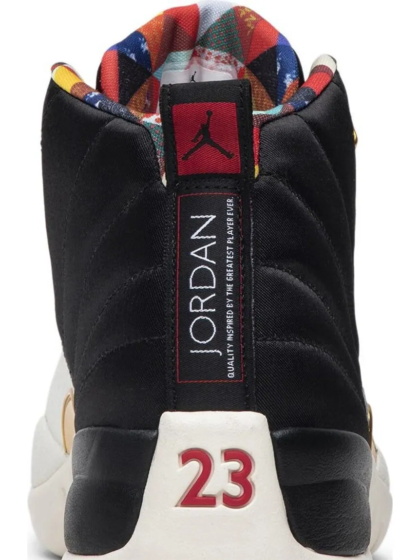 Кроссовки Air Jordan 12 Retro Chinese New Year 2019 — изображение 7 из 8, черный
