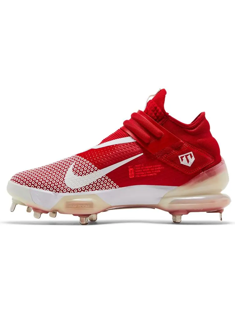 Кроссовки Nike Force Zoom Trout 7 Pro Mid 'University Red' — изображение 3 из 8, красный