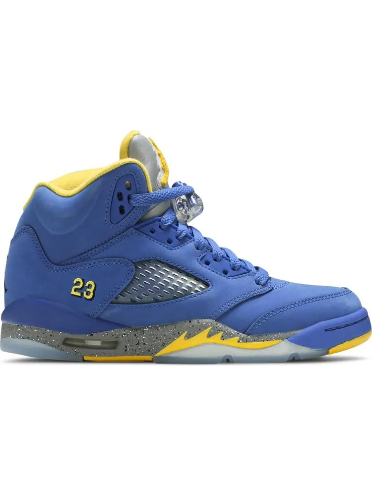 Кроссовки Air Jordan 5 Retro GS Laney — изображение 1 из 8, синий