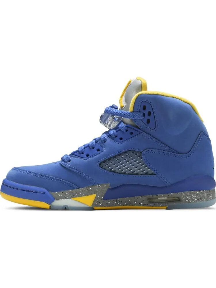 Кроссовки Air Jordan 5 Retro GS Laney — изображение 3 из 8, синий