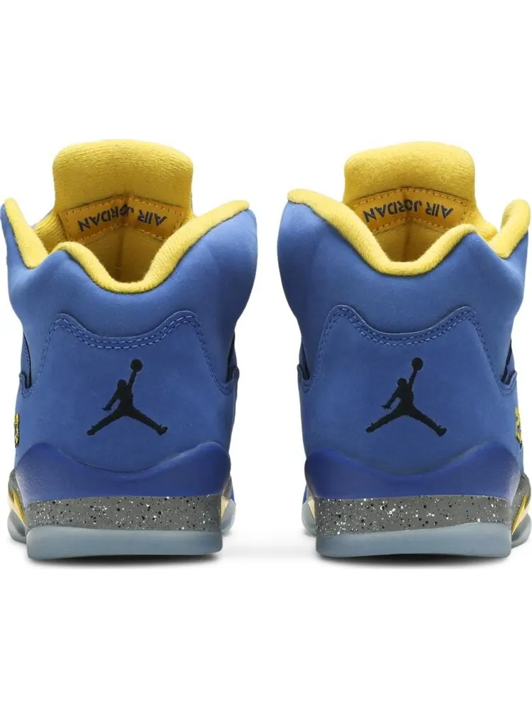 Кроссовки Air Jordan 5 Retro GS Laney — изображение 6 из 8, синий
