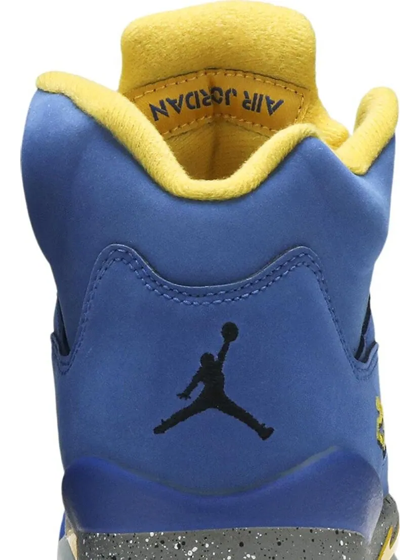 Кроссовки Air Jordan 5 Retro GS Laney — изображение 7 из 8, синий