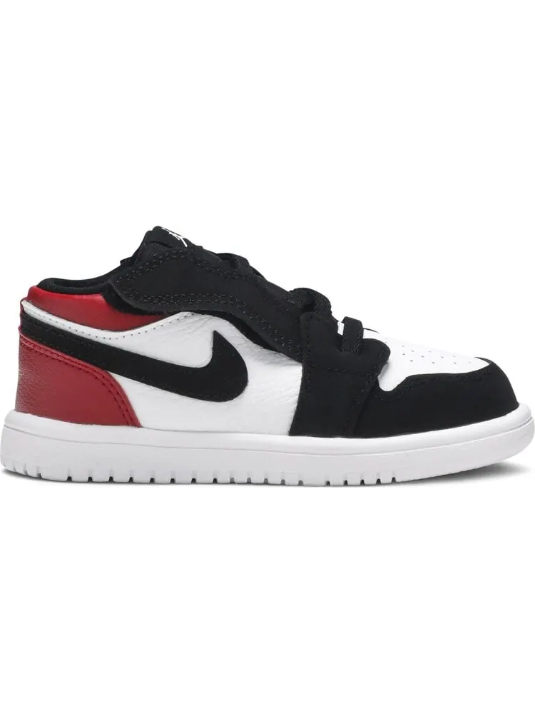 Кроссовки Air Jordan 1 Low ALT TD Black Toe — изображение 1 из 7, белый