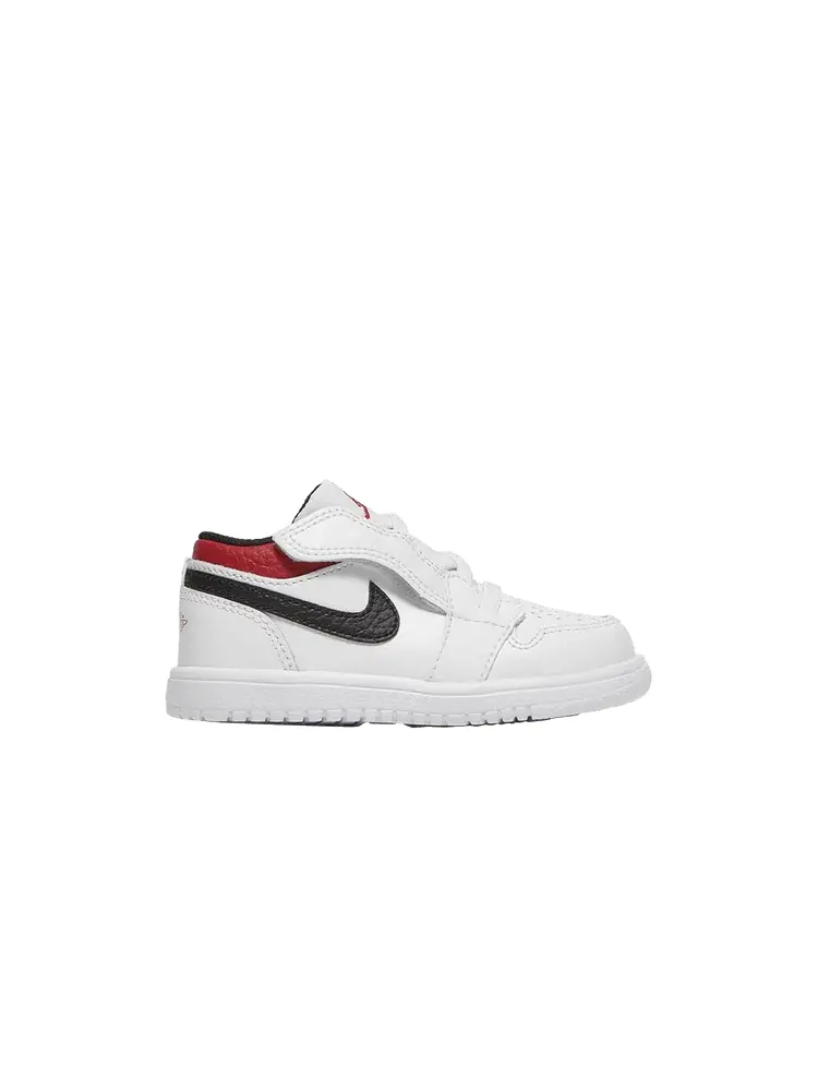 Кроссовки Air Jordan Air Jordan 1 Low ALT TD 'White Gym Red' — изображение 1 из 9, белый/красный/черный