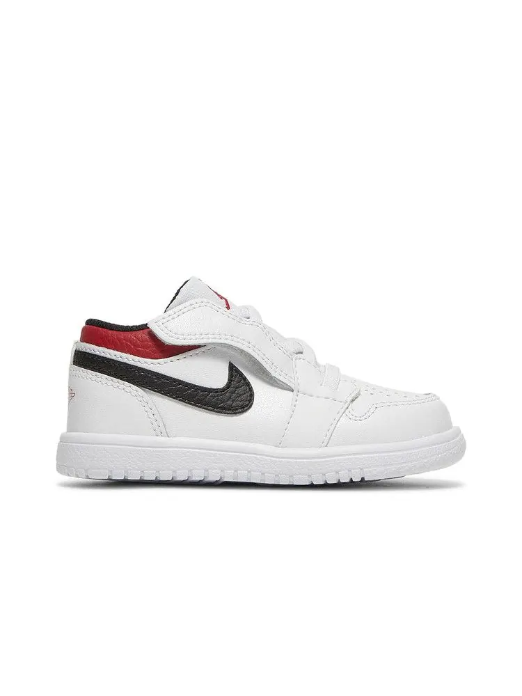 Кроссовки Air Jordan Air Jordan 1 Low ALT TD 'White Gym Red' — изображение 2 из 9, белый/красный/черный
