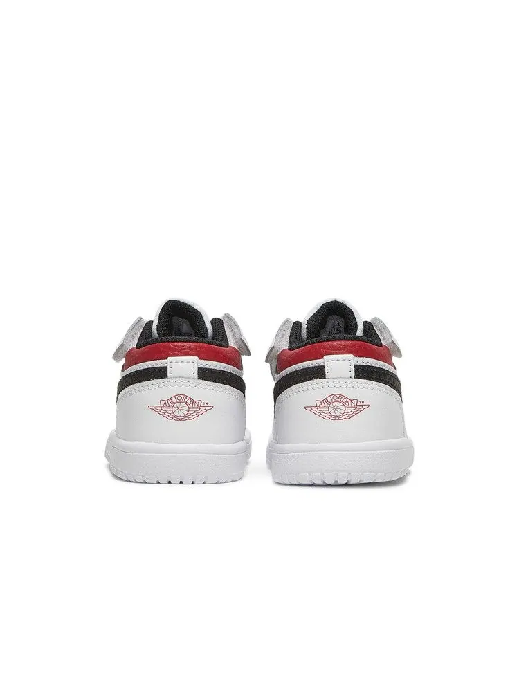 Кроссовки Air Jordan Air Jordan 1 Low ALT TD 'White Gym Red' — изображение 7 из 9, белый/красный/черный