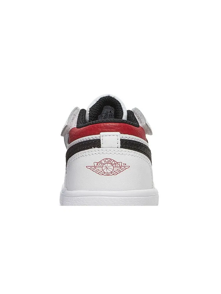 Кроссовки Air Jordan Air Jordan 1 Low ALT TD 'White Gym Red' — изображение 8 из 9, белый/красный/черный