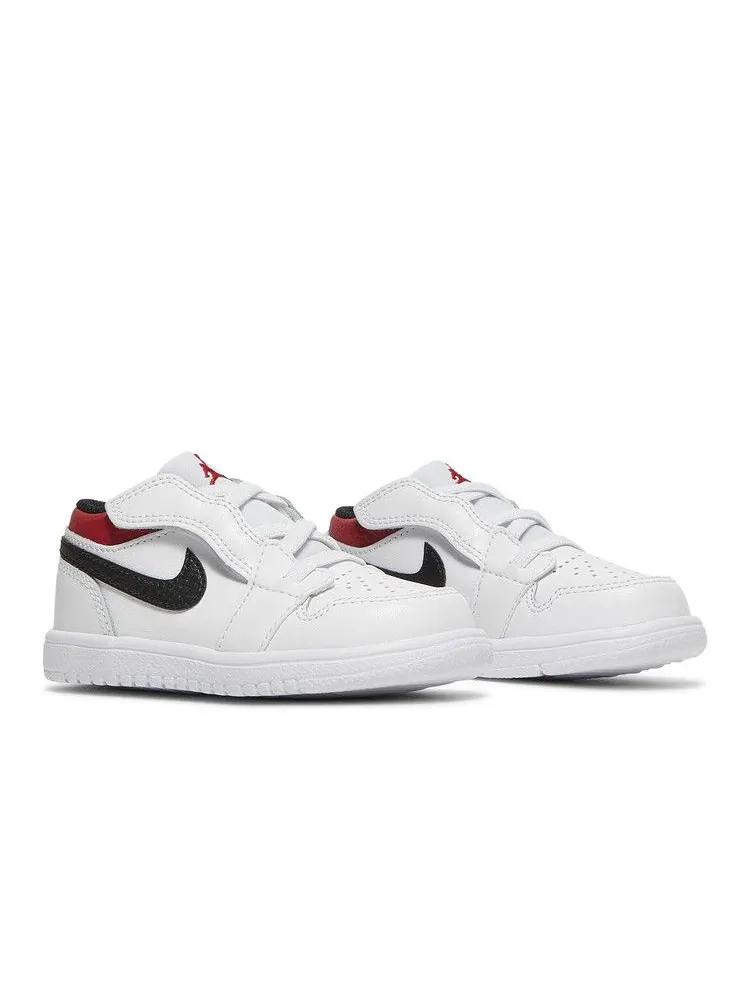 Кроссовки Air Jordan Air Jordan 1 Low ALT TD 'White Gym Red' — изображение 9 из 9, белый/красный/черный