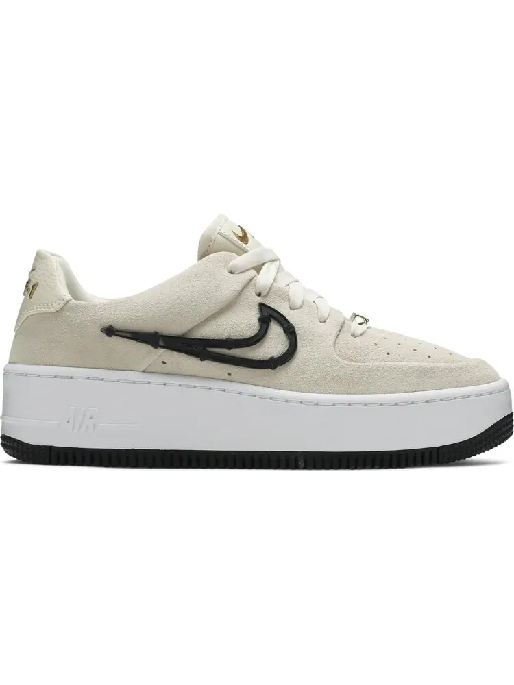 Кроссовки Nike Wmns Air Force 1 Sage Low LX 'Cream' — изображение 1 из 8, загар