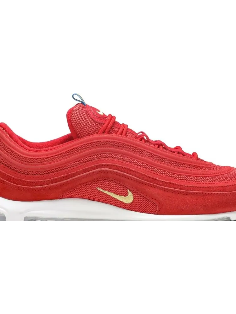 Кроссовки Nike Air Max 97 QS 'Olympic Rings - Red' — изображение 2 из 8, красный