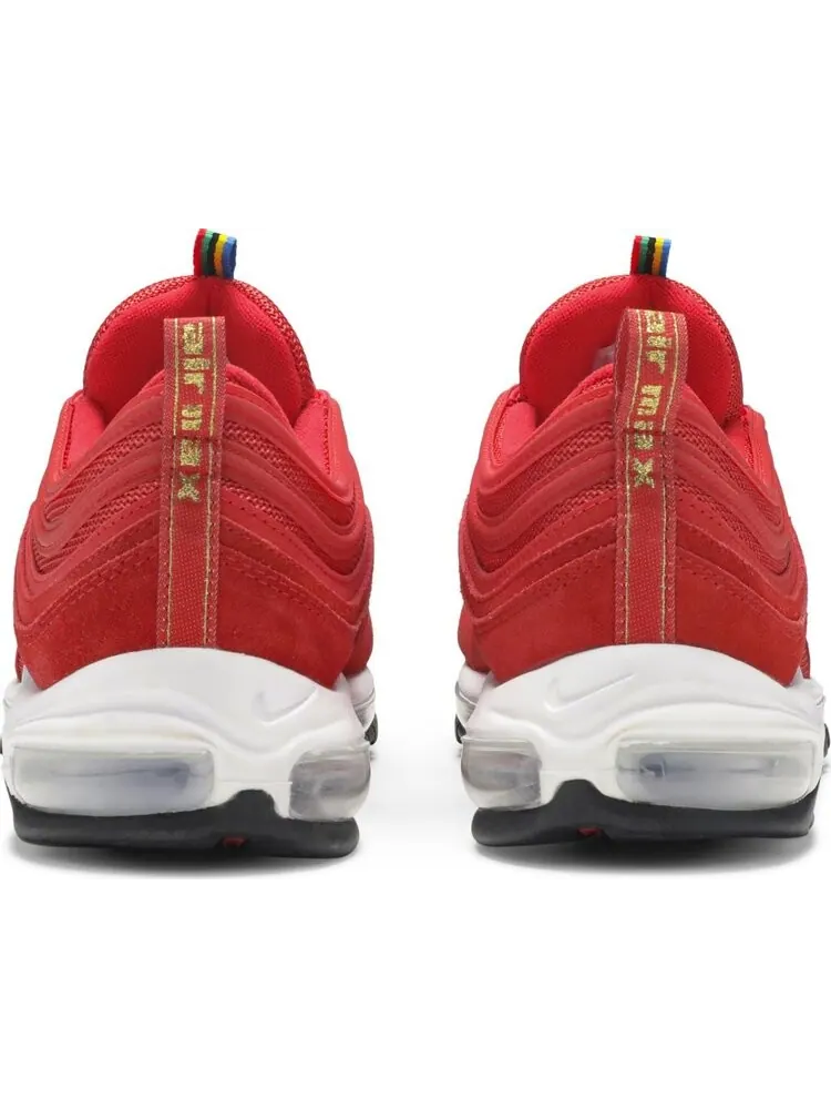 Кроссовки Nike Air Max 97 QS 'Olympic Rings - Red' — изображение 6 из 8, красный