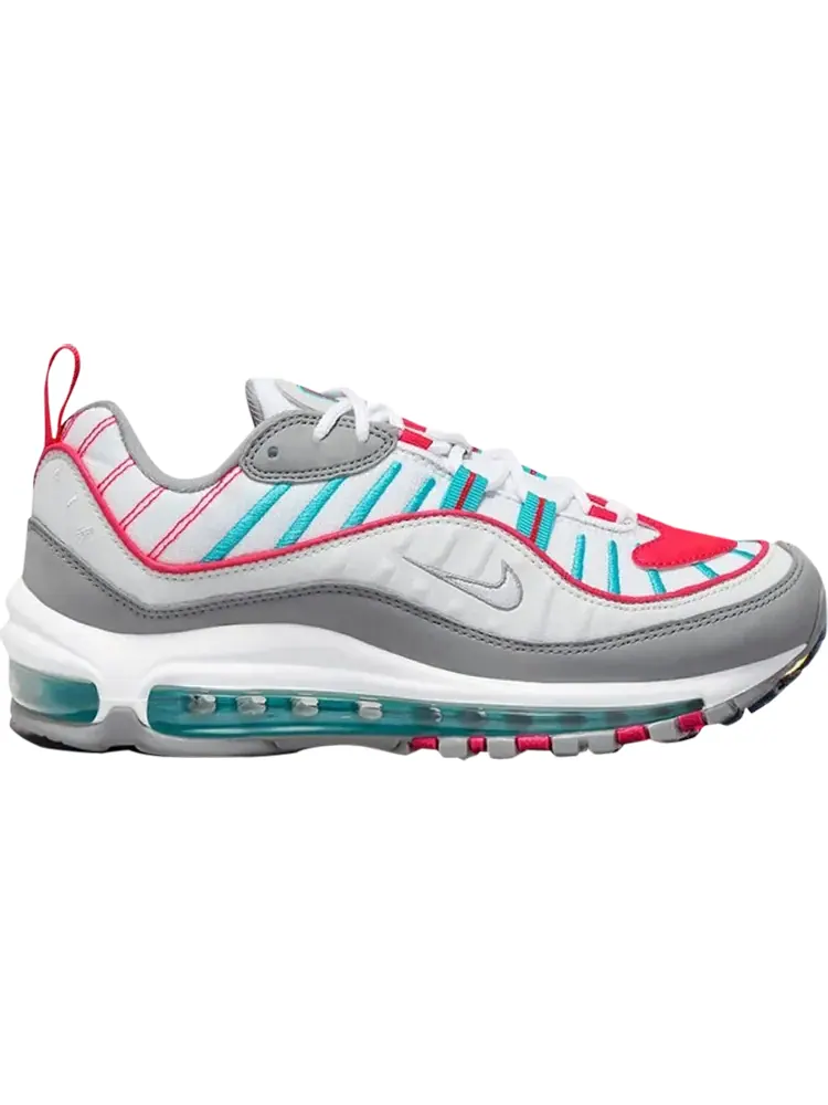 Кроссовки Nike Wmns Air Max 98 'Particle Grey Aqua' — изображение 1 из 1, серый