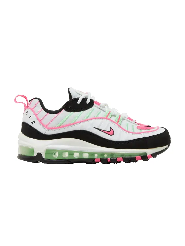 Кроссовки Nike Wmns Air Max 98 'Green Pink' — изображение 1 из 9, белый