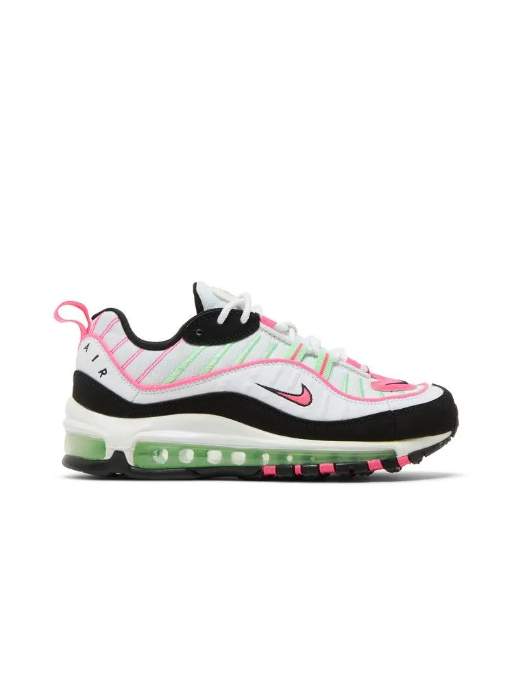 Кроссовки Nike Wmns Air Max 98 'Green Pink' — изображение 2 из 9, белый