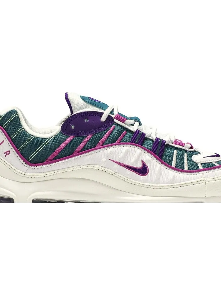 Кроссовки Nike Wmns Air Max 98 'Teal Purple' — изображение 2 из 8, бирюзовый