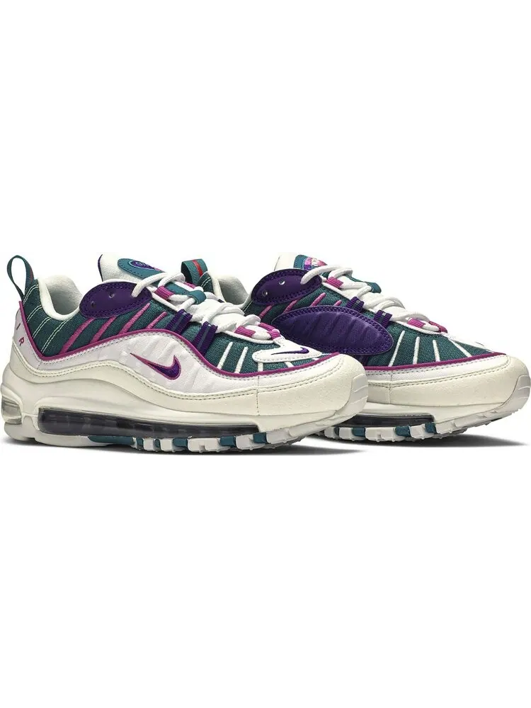 Кроссовки Nike Wmns Air Max 98 'Teal Purple' — изображение 8 из 8, бирюзовый