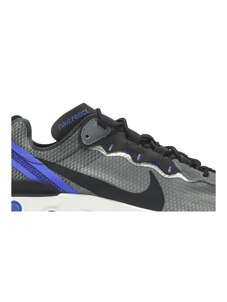 Кроссовки Nike React Element 55 — изображение 2 из 4, черный