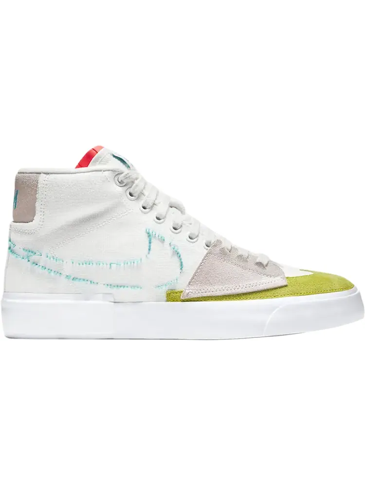 Кроссовки Nike Blazer Mid Edge SB 'Orange Aqua' — изображение 1 из 1, белый