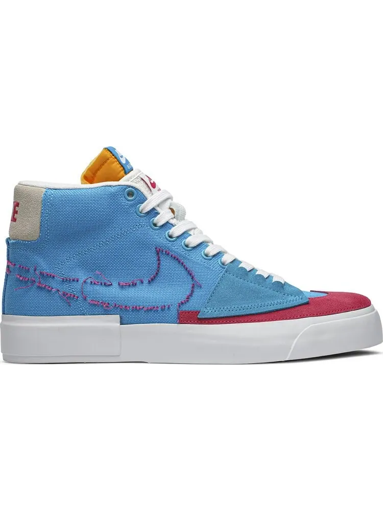 Кроссовки Nike Blazer Mid SB Edge — изображение 1 из 8, синий