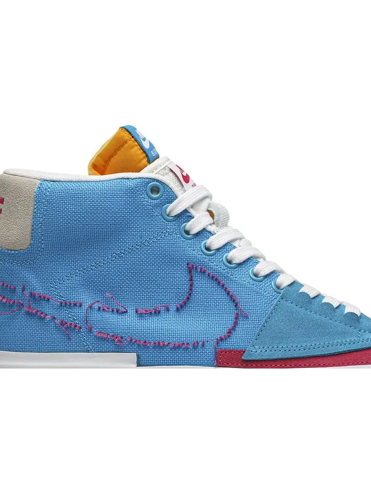 Кроссовки Nike Blazer Mid SB Edge — изображение 2 из 8, синий