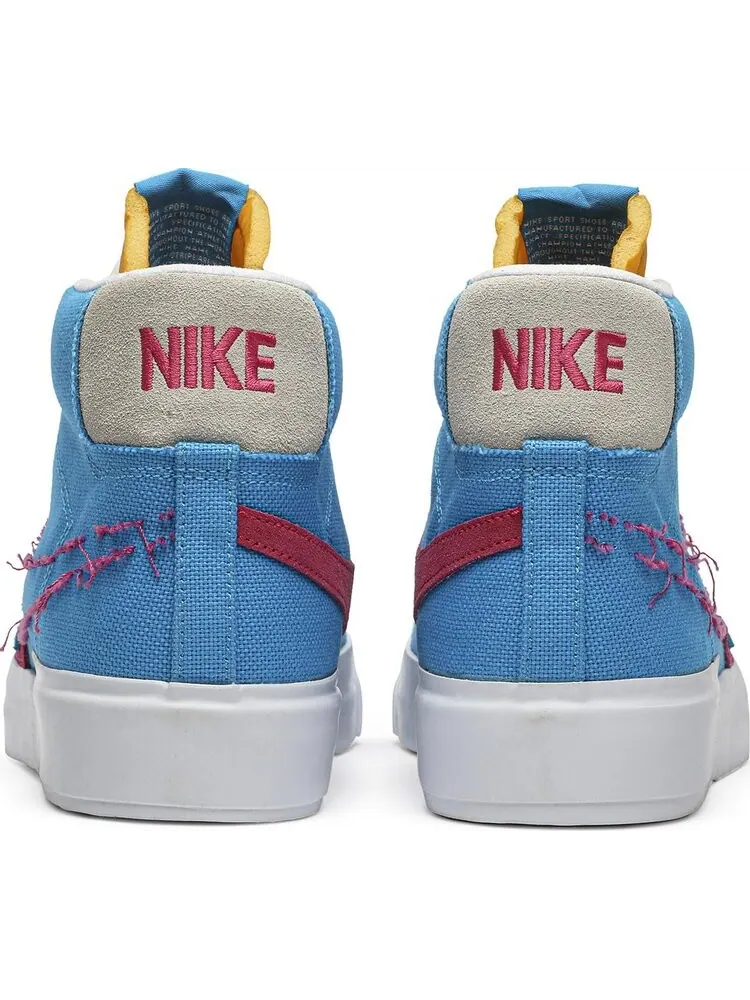 Кроссовки Nike Blazer Mid SB Edge — изображение 6 из 8, синий