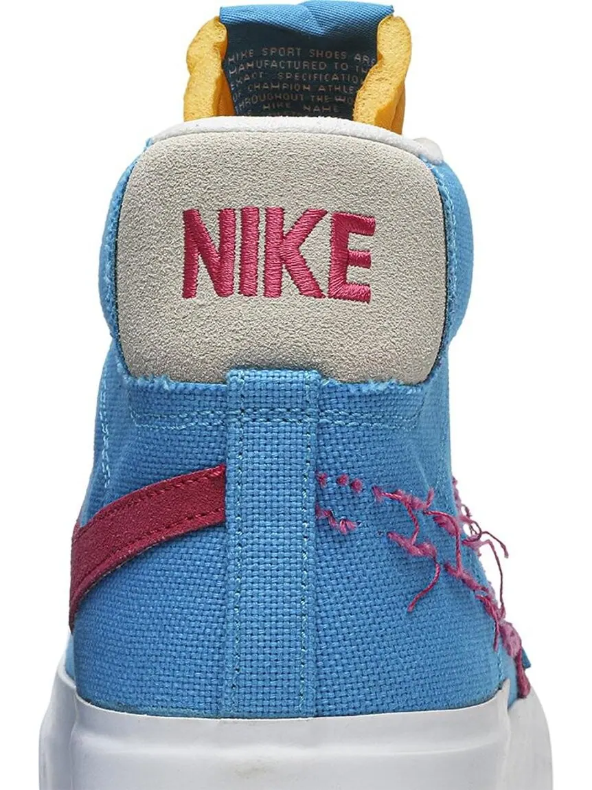 Кроссовки Nike Blazer Mid SB Edge — изображение 7 из 8, синий
