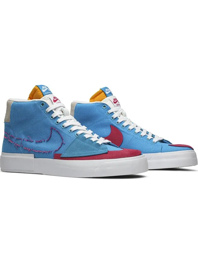 Кроссовки Nike Blazer Mid SB Edge — изображение 8 из 8, синий
