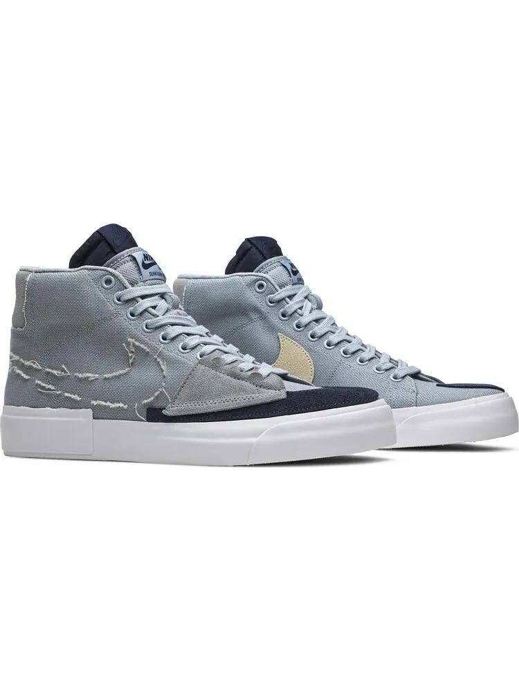 Кроссовки Nike Blazer Mid SB Edge — изображение 8 из 8, серый