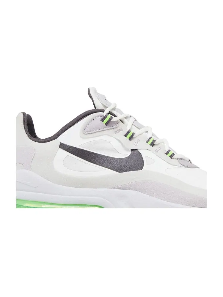 Кроссовки Nike Air Max 270 React 'White Grey Electric Green' — изображение 3 из 9