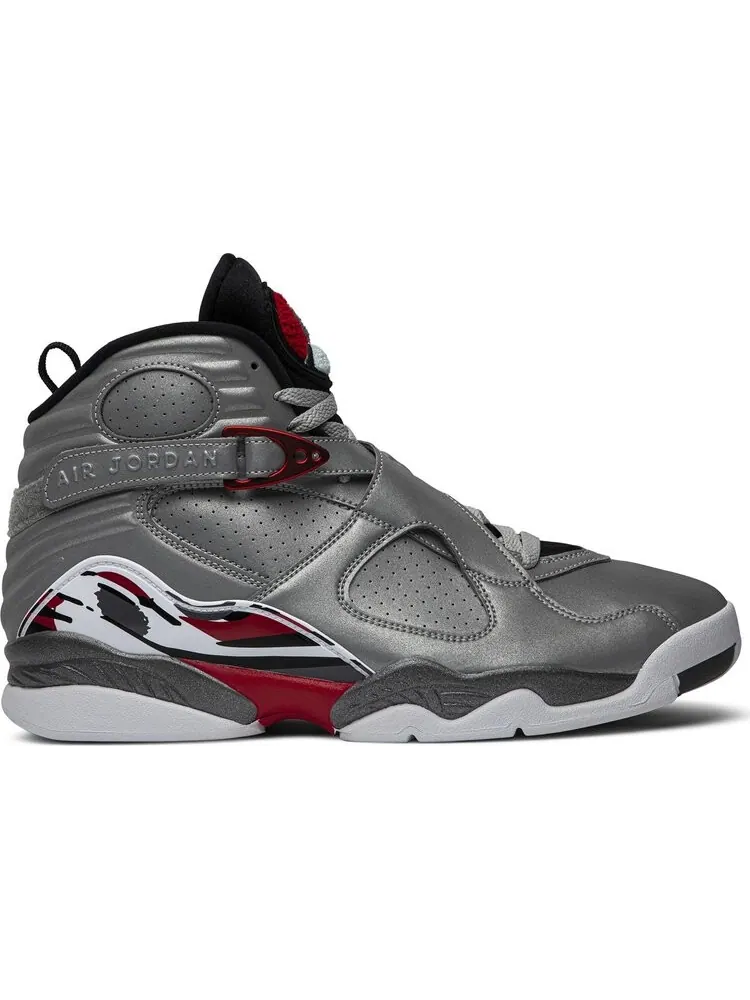 Кроссовки Air Jordan 8 Retro SP Reflections Of A Champion — изображение 1 из 8, серебряный