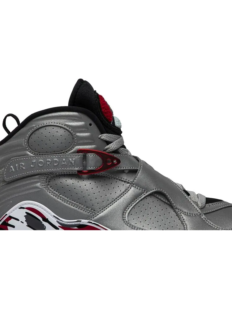 Кроссовки Air Jordan 8 Retro SP Reflections Of A Champion — изображение 2 из 8, серебряный