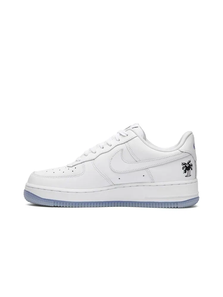 Кроссовки Nike Steven Harrington x Air Force 1 Low Flyleather QS 'Earth Day' — изображение 3 из 4, белый