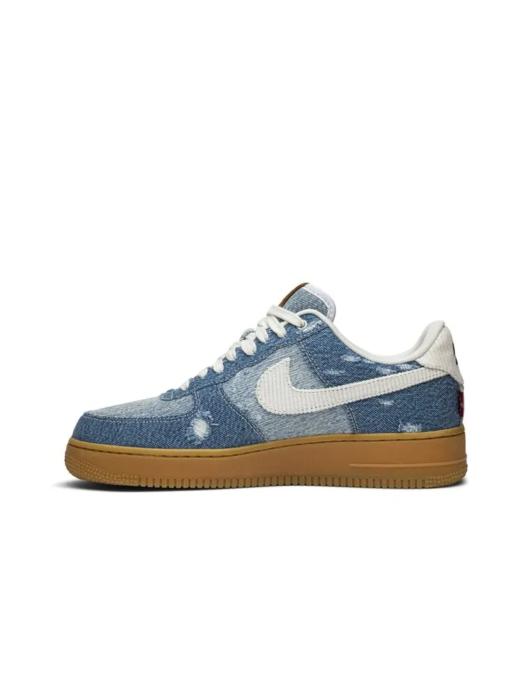 Кроссовки Nike Levi's x Air Force 1 Low 'Nike By You' — изображение 3 из 4, мульти