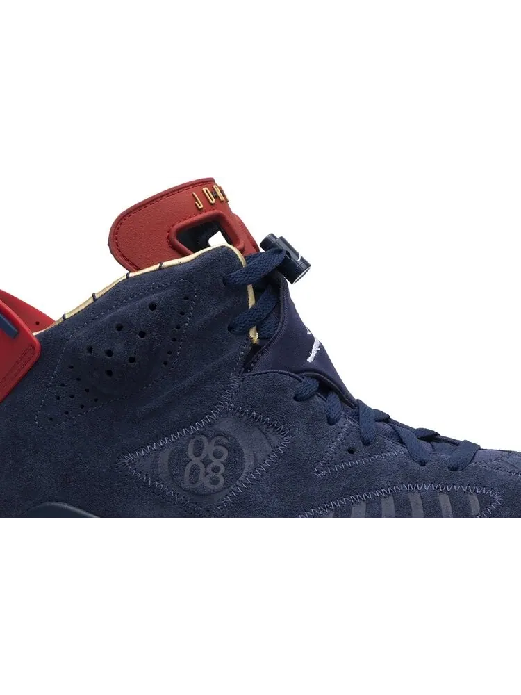 Кроссовки Air Jordan 6 Retro Doernbecher 2019 — изображение 2 из 8, синий
