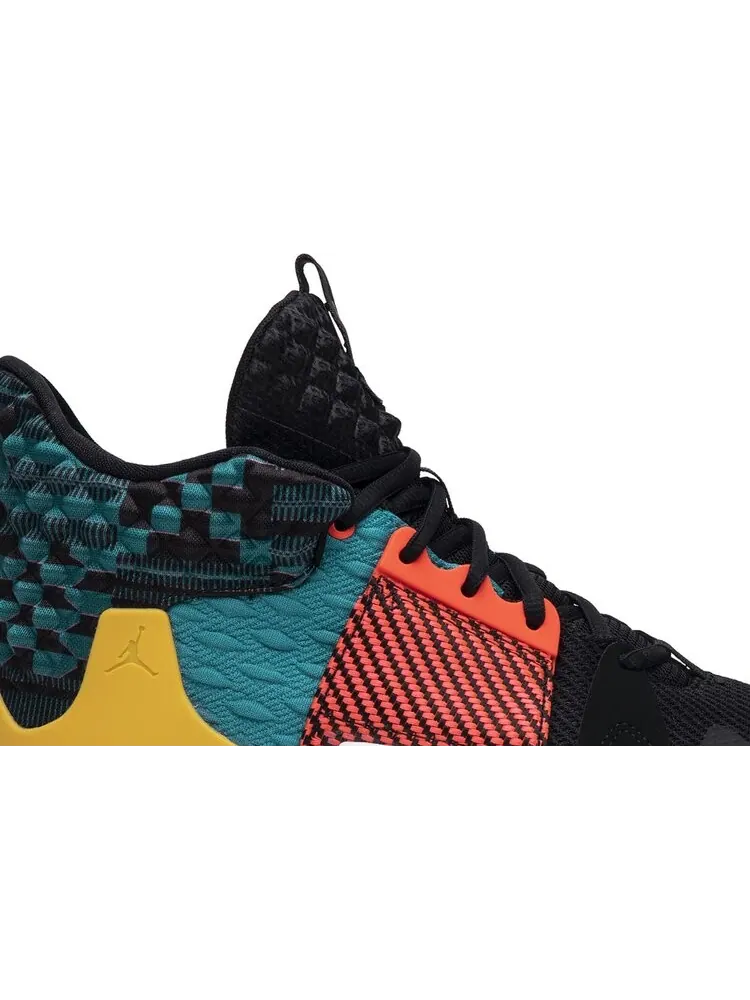 Кроссовки Jordan Why Not Zer0.2 Black History Month — изображение 2 из 8, черный