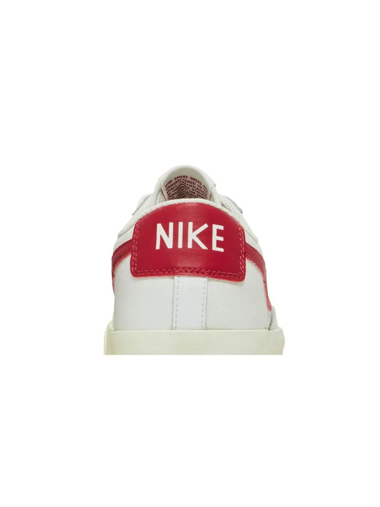Кроссовки Nike Blazer Low 'University Red' — изображение 8 из 9, белый/красный