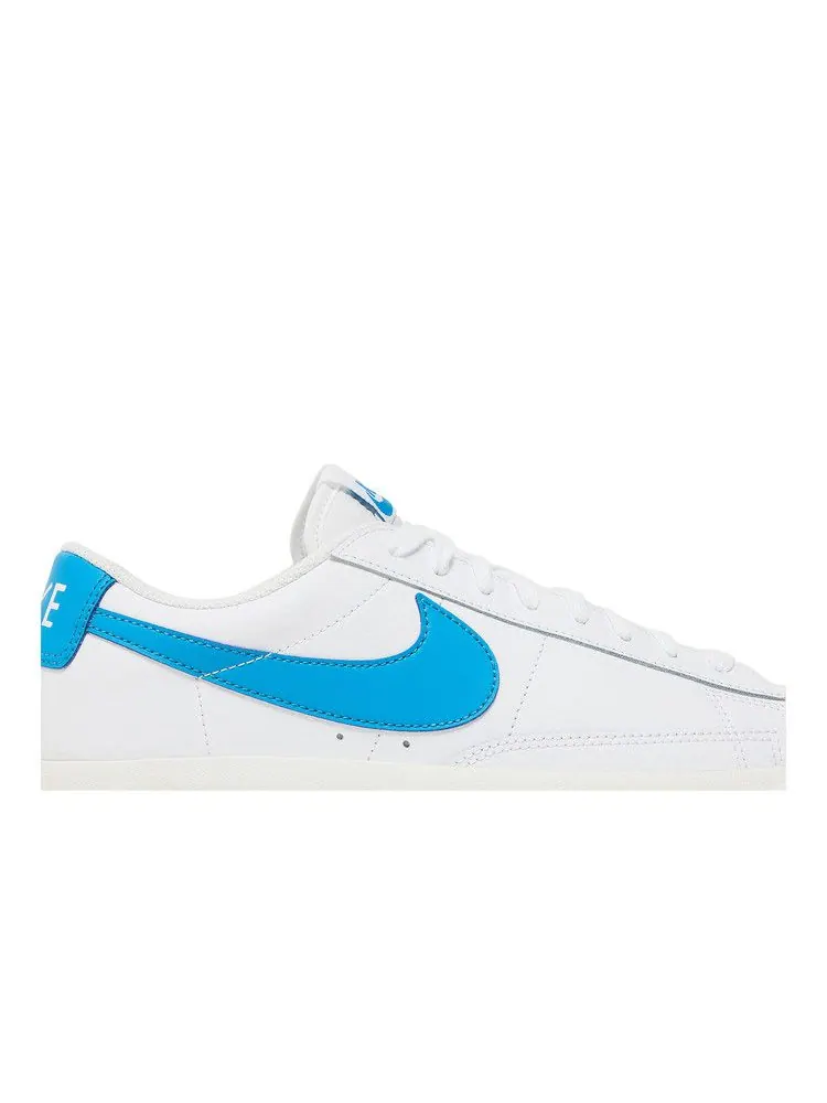 Кроссовки Nike Blazer Low 'Laser Blue' — изображение 3 из 9, белый/синий