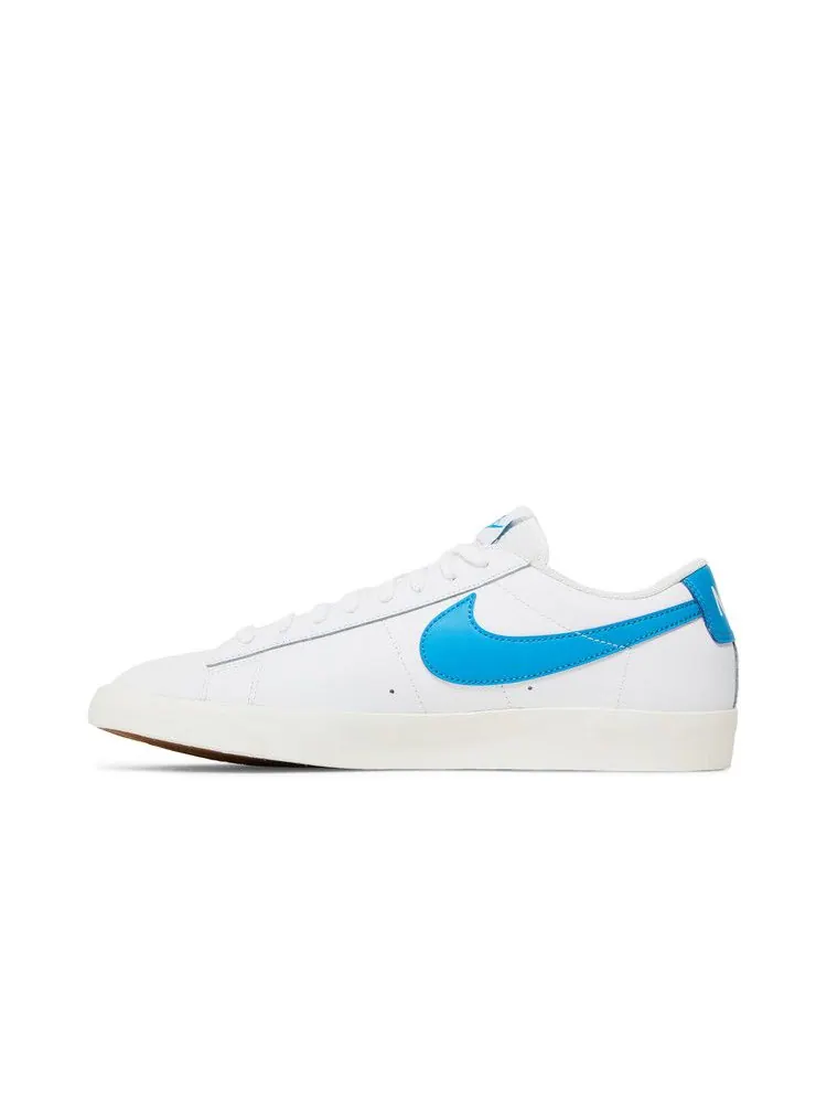 Кроссовки Nike Blazer Low 'Laser Blue' — изображение 4 из 9, белый/синий