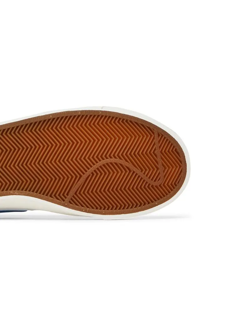 Кроссовки Nike Blazer Low 'Laser Blue' — изображение 6 из 9, белый/синий