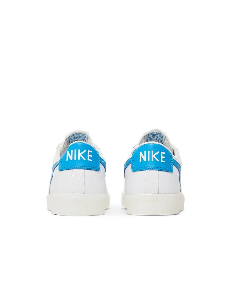 Кроссовки Nike Blazer Low 'Laser Blue' — изображение 7 из 9, белый/синий