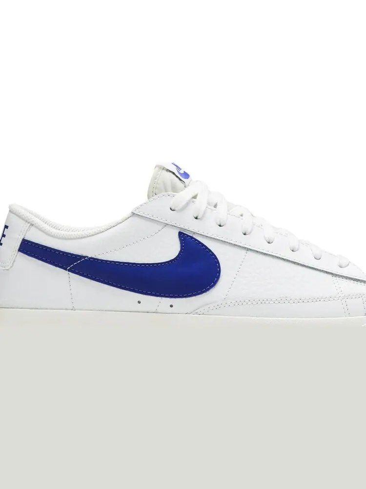 Кроссовки Nike Blazer Low Leather 'Astronomy Blue' — изображение 2 из 8, белый