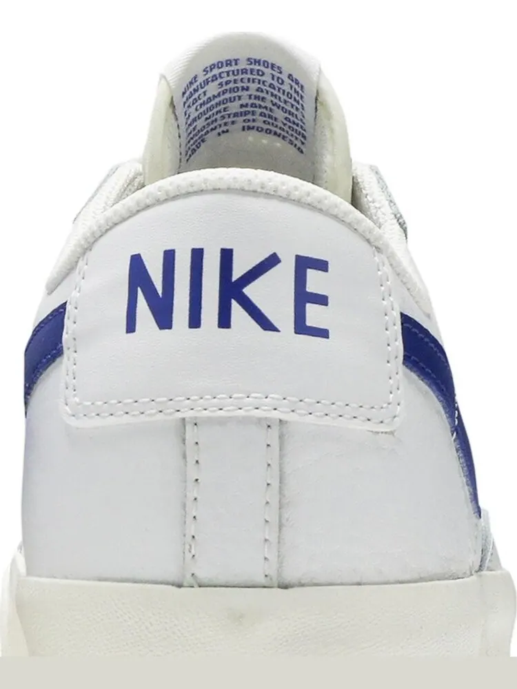 Кроссовки Nike Blazer Low Leather 'Astronomy Blue' — изображение 7 из 8, белый