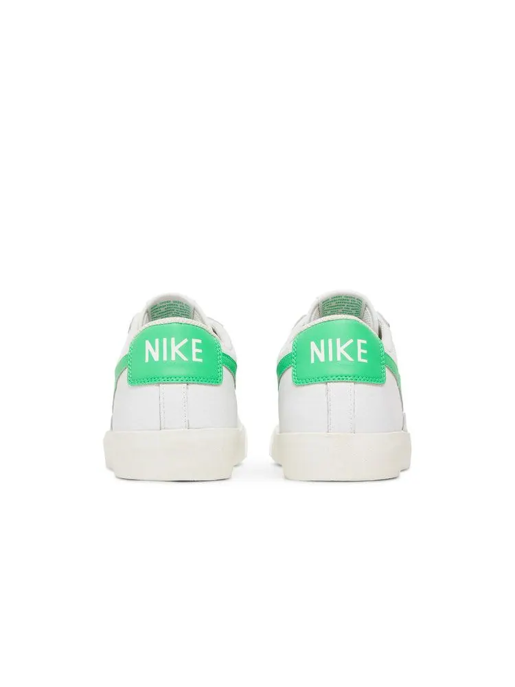 Кроссовки Nike Blazer Low 'Green Spark' — изображение 7 из 9, белый/зеленый